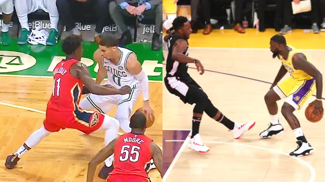 NBA“你防不住我”系列合辑 格里芬在这段视频中怎么样 那旋转动作比我奶奶慢